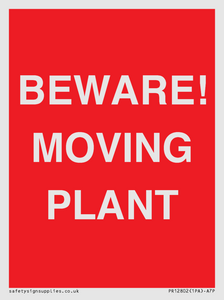 BEWARE! MOVING PLANT